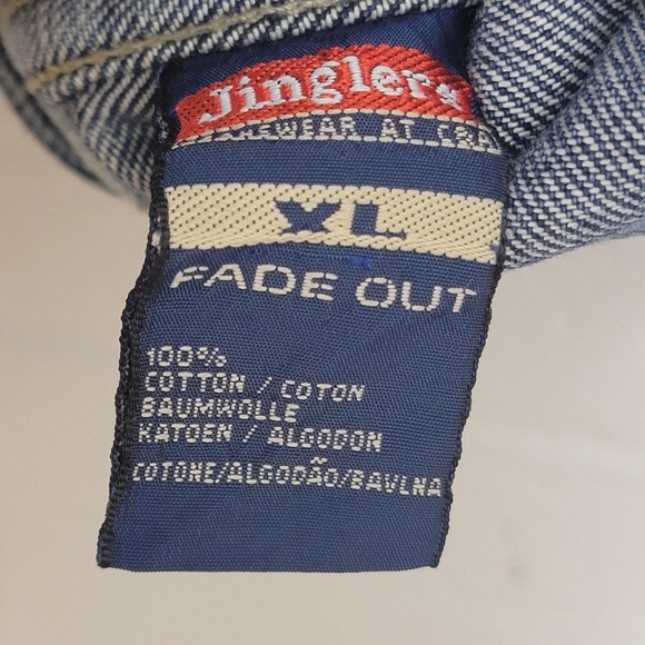 Authentic Vintage Jinglers Fade Out Jean Jacket - Picture 9 of 10